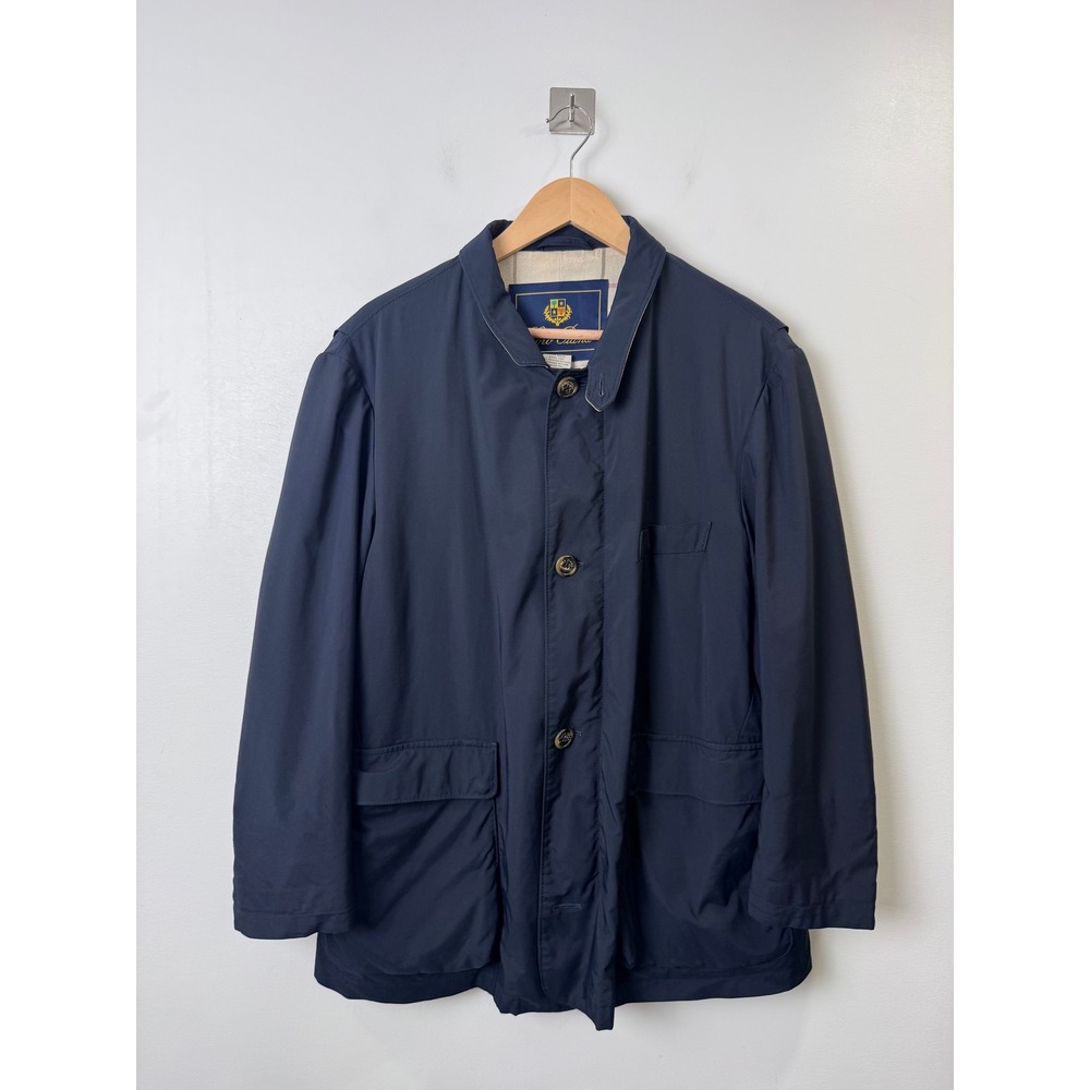 Loro Piana Men Navy Roadster Villa D'Este Storm System Jacket Medium